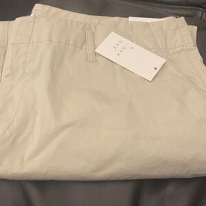 NWT! Women's Straight High Rise A New Day, Tan. Size 16